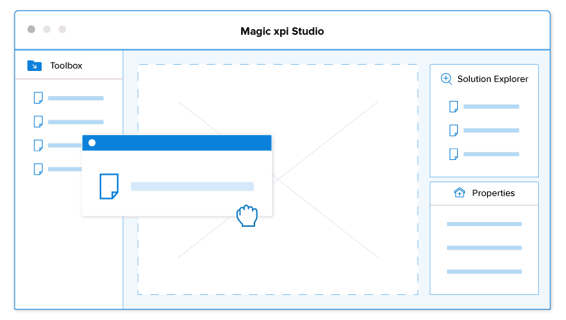 Magic xpiのUI画面