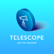 TELESCOPE（テレスコープ）のロゴ