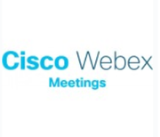 Cisco Webex meetingsのロゴ