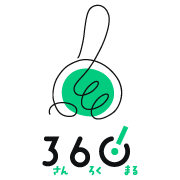 360（さんろくまる）のロゴ