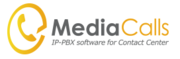 MediaCalls（メディアコールズ）のロゴ