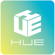大企業向けERP「HUEシリーズ」のロゴ